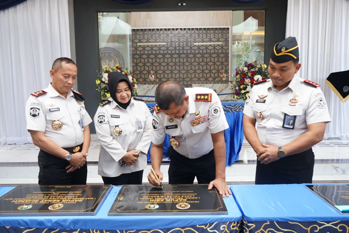Peresmian Dapur Asih Lapas Banjar Tingkatkan Kualitas Pelayanan Warga Binaan