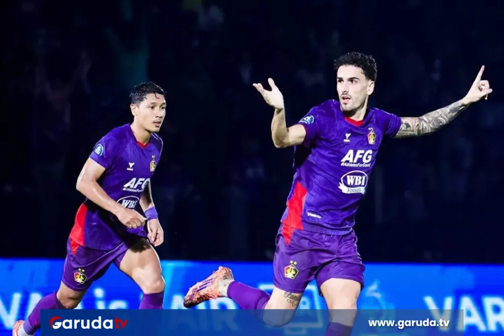 Bhayangkara FC Menang Dramatis atas Persik Kediri dalam Pertandingan 7 Gol