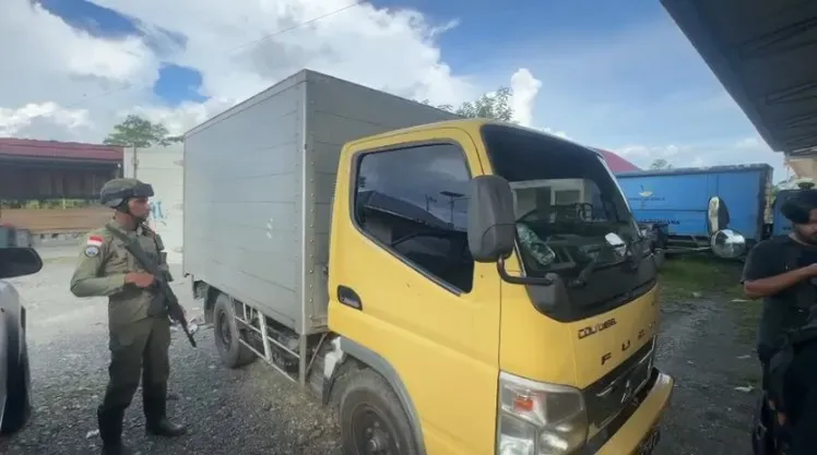 Serangan Tembakan di Jalan Poros Logpon Yahukimo, Sopir Truk Terluka