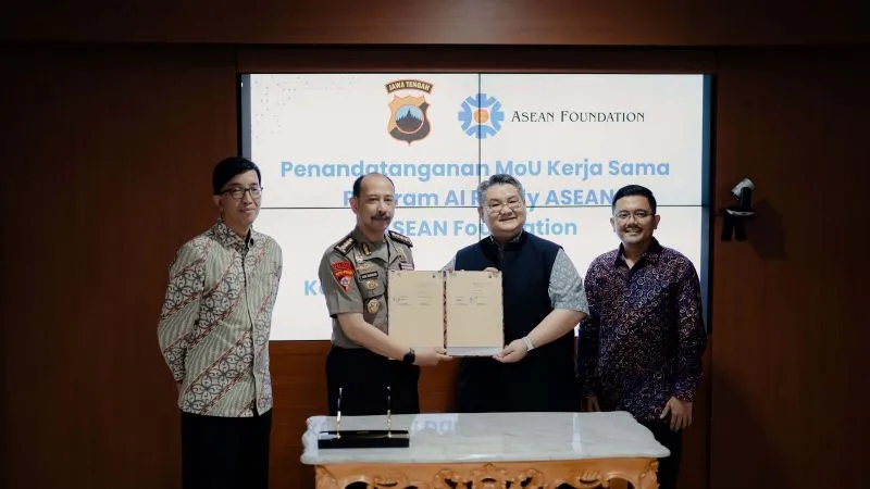 ASEAN Foundation dan Polda Jateng Perluas Literasi AI di Masyarakat