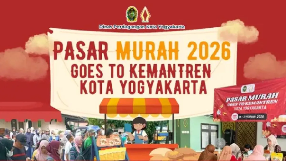 Pasar Murah 2026 Hadir di Kemantren Yogyakarta Hari Ini