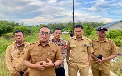 Pembangunan Jalan Poros KMB–Sungai Enau Ditargetkan Rampung dalam Tiga Tahun