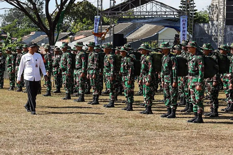 TMMD ke-117 di Kota Kediri: Fokus pada Pembangunan Fisik dan Non-Fisik
