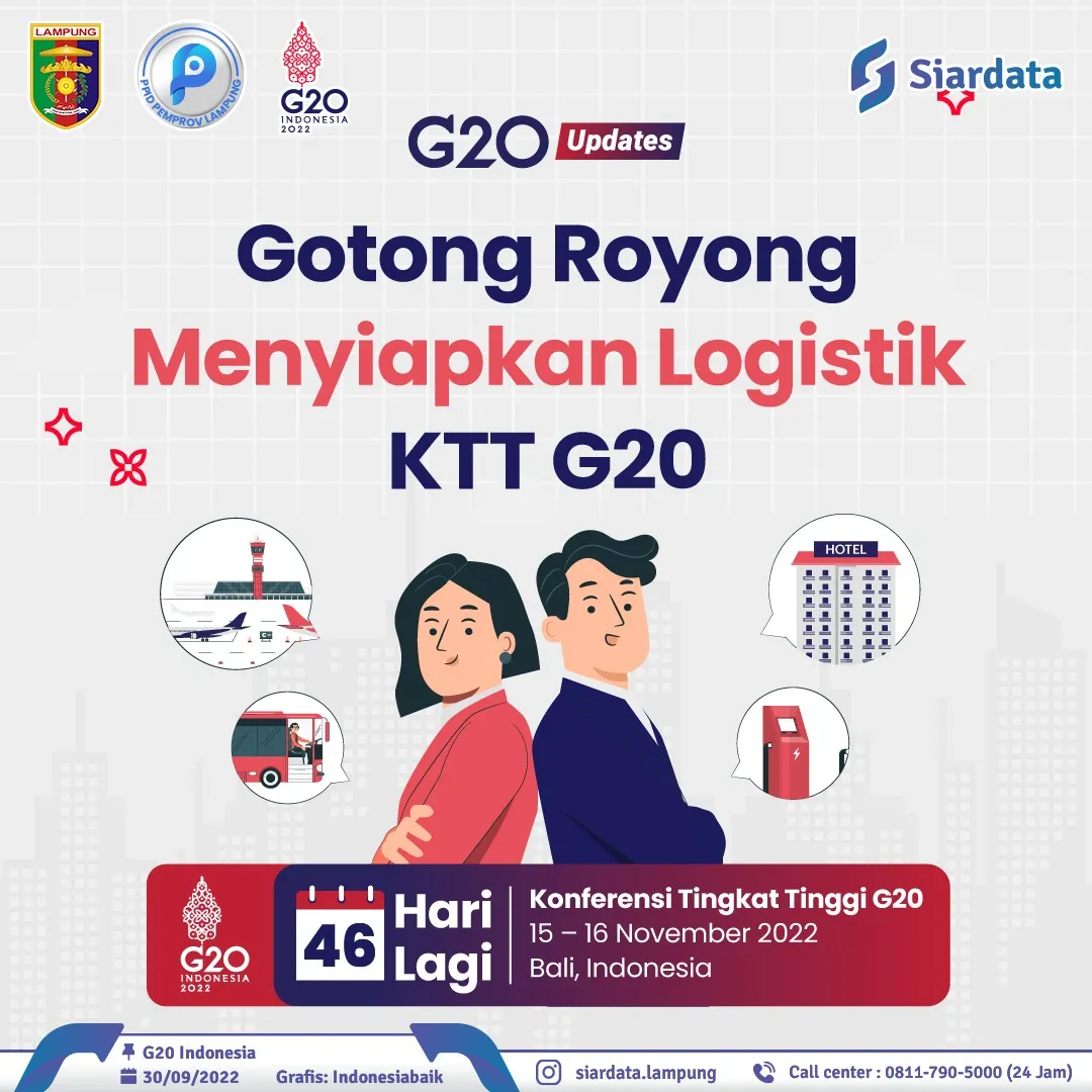 Persiapan Logistik KTT G20 di Bali Semakin Matang