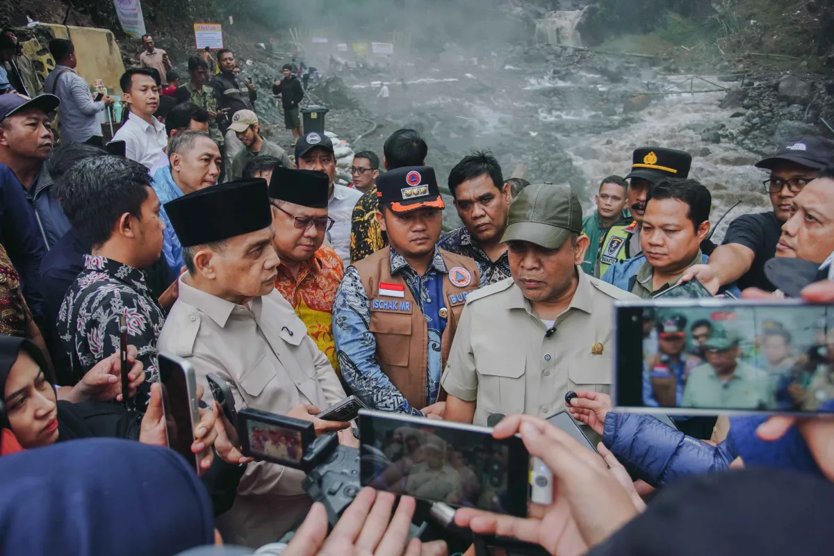 Ketua MPR Dorong Pemulihan Pariwisata Guci Pasca Bencana