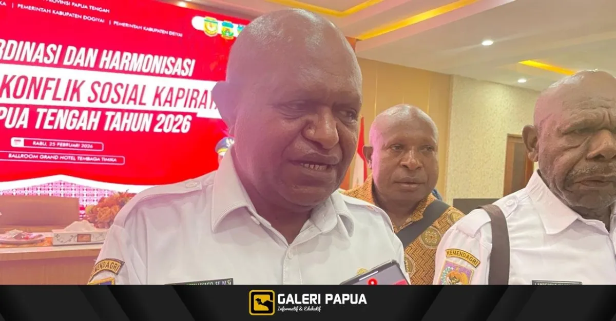 Pemprov Papua Tengah: Penyelesaian Konflik Kapiraya Melibatkan Semua Pihak