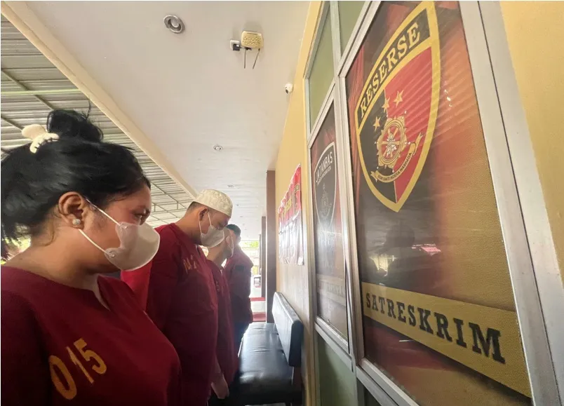 Pasutri di Pontianak Ditangkap Usai Curi dan Jual Motor Secara Online
