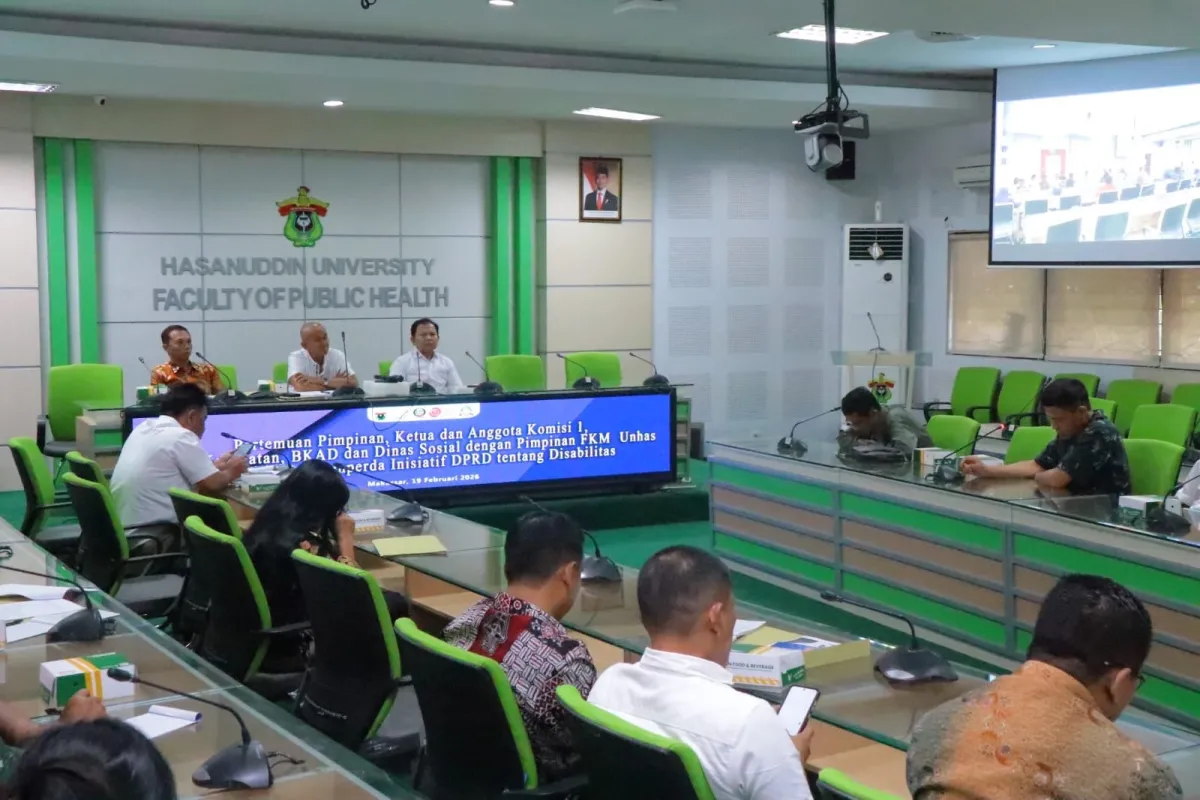 FKM Unhas dan DPRD Toraja Utara Bahas Ranperda Perlindungan Penyandang Disabilitas
