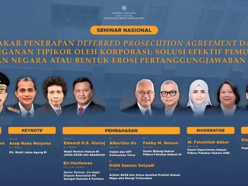 Peran Hakim dalam Pengujian Keabsahan Deferred Prosecution Agreement di Hukum Pidana Korporasi