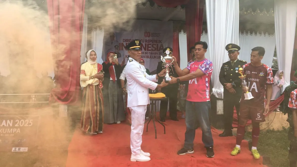 Ballasaraja FC Raih Juara Piala Kemerdekaan Bulukumpa Setelah Kalahkan Bontominasa FC Lewat Adu Penalti
