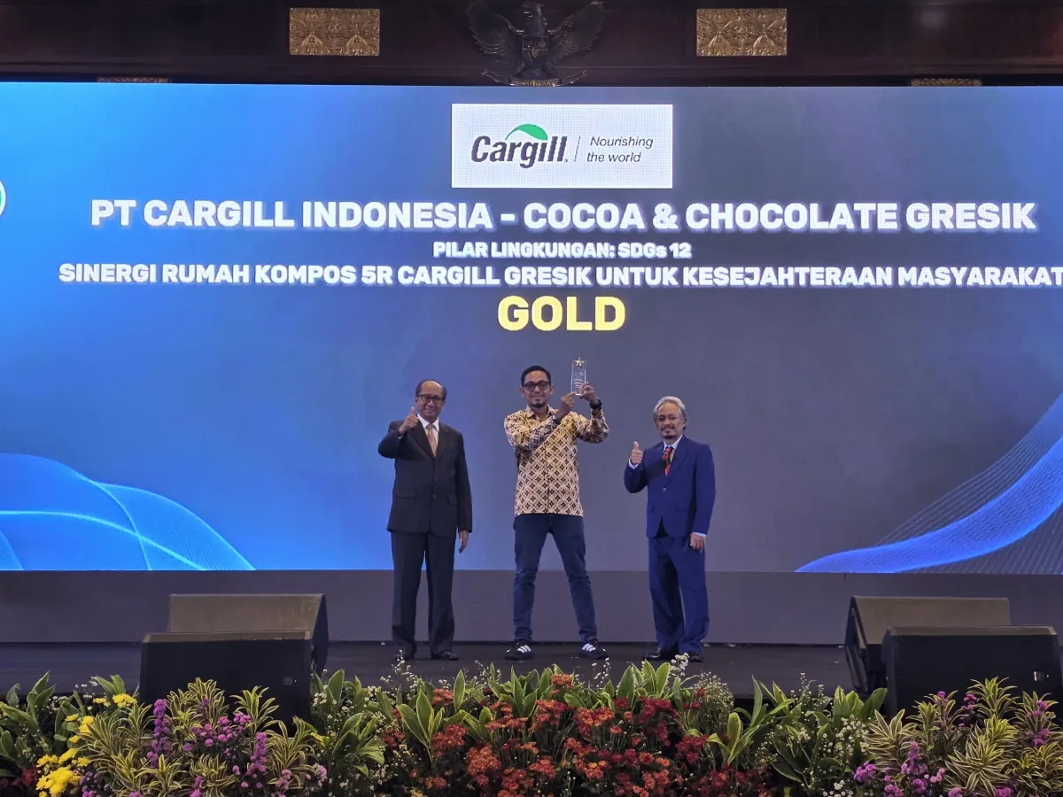 Cargill Terima ISDA Gold Award untuk Inisiatif Pengelolaan Sampah Komunitas