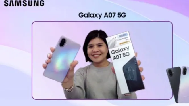 Samsung Luncurkan Galaxy A07 5G, Smartphone Ideal untuk Hiburan Sehari-hari