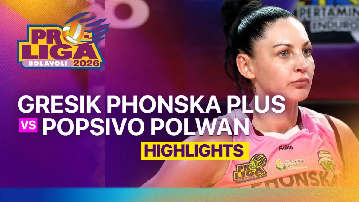 Gresik Phonska Hadapi Jakarta Popsivo di Proliga 2026