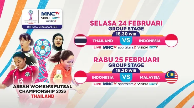 Timnas Futsal Putri Indonesia Tantang Thailand di ASEAN Women’s Futsal Championship 2026