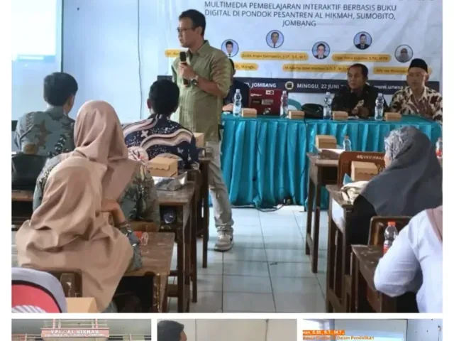 UNESA Latih Guru Pesantren Al Hikmah Jombang dalam Pengembangan Multimedia Interaktif