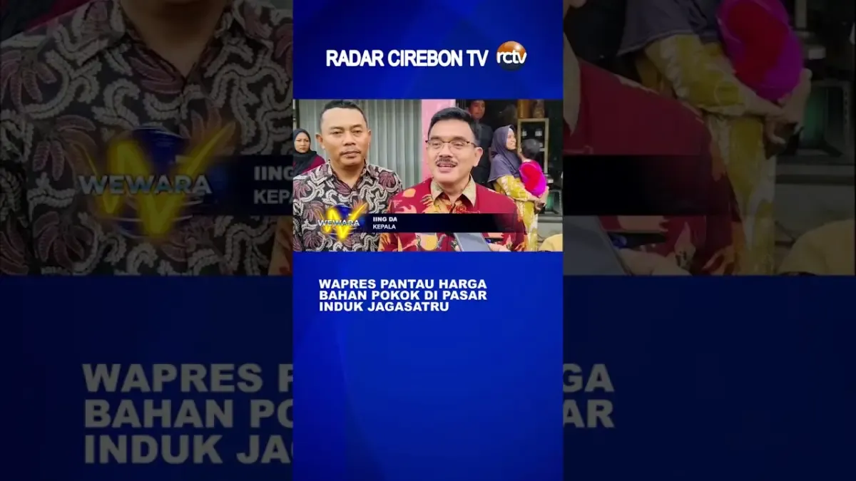 Wakil Presiden Gibran Pantau Harga Bahan Pokok di Pasar Induk Jagasatru