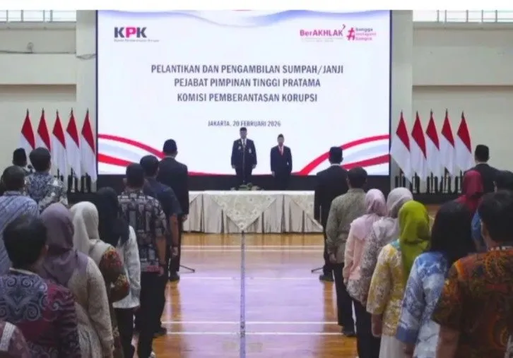 KPK Lantik Enam Pejabat Baru, Tessa Sugiarto Jadi Direktur Penyelidikan