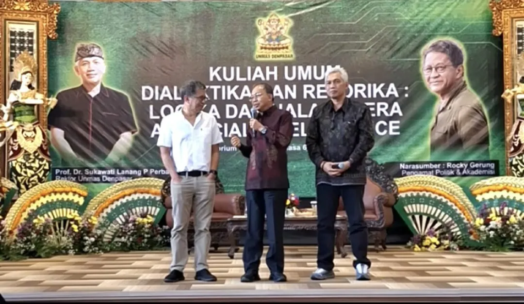 Gubernur Koster dan Rocky Gerung Bahas Pentingnya Etika dalam Pengembangan AI
