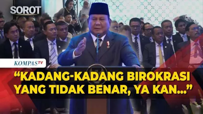Prabowo: Birokrasi Indonesia Lebih Menakutkan daripada Kuntilanak