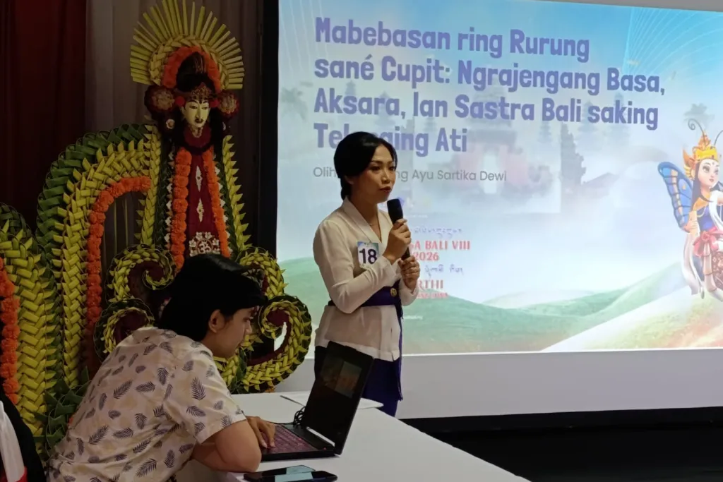 Finalis Wimbakara Opini Bali Unjuk Gagasan di Taman Budaya