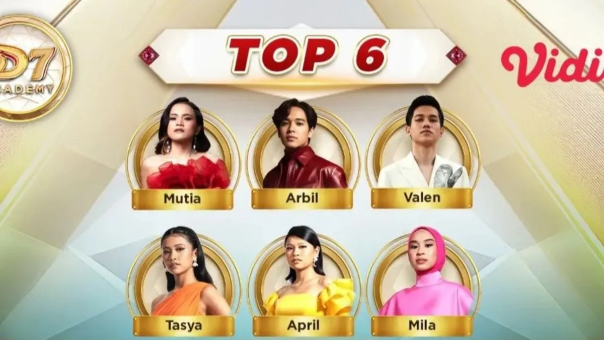 Indosiar Siarkan DA7 TOP 6 Result Malam Kedua, Siapa yang Tersenggol?