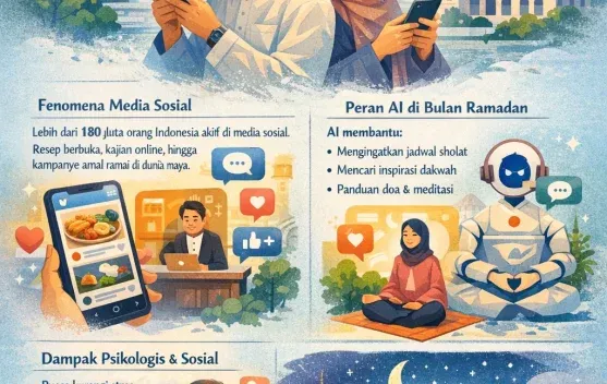 Peran Media Sosial dan AI dalam Transformasi Pengalaman Ramadan