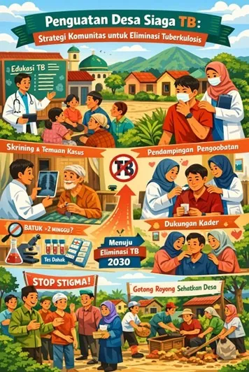 Desa Siaga: Kunci Komunitas dalam Eliminasi Tuberkulosis
