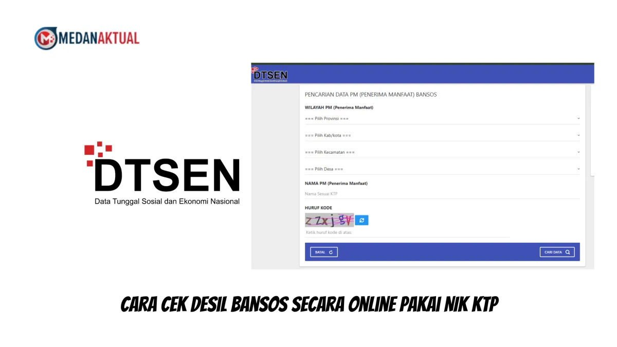 Mudahnya Cek Status Desil Bansos Secara Online dengan NIK KTP