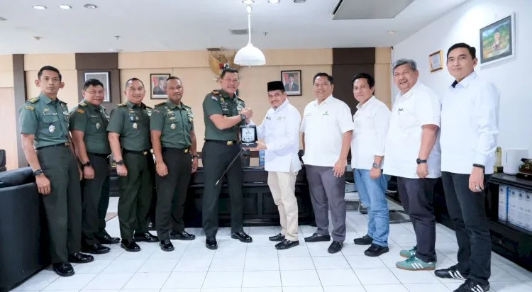 Pangdam XXI/Radin Inten Perkuat Kerja Sama dengan PTPN I Regional 7