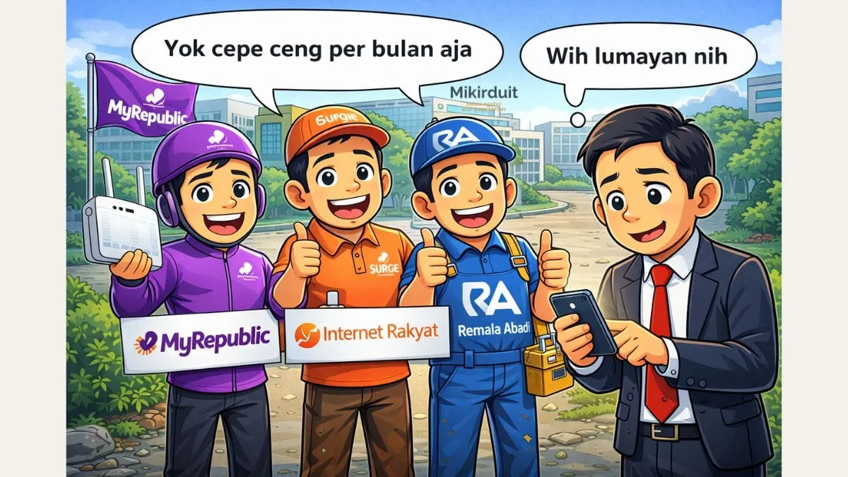 Persaingan Internet Murah: WIFI, MORA, dan DATA Berebut Pasar