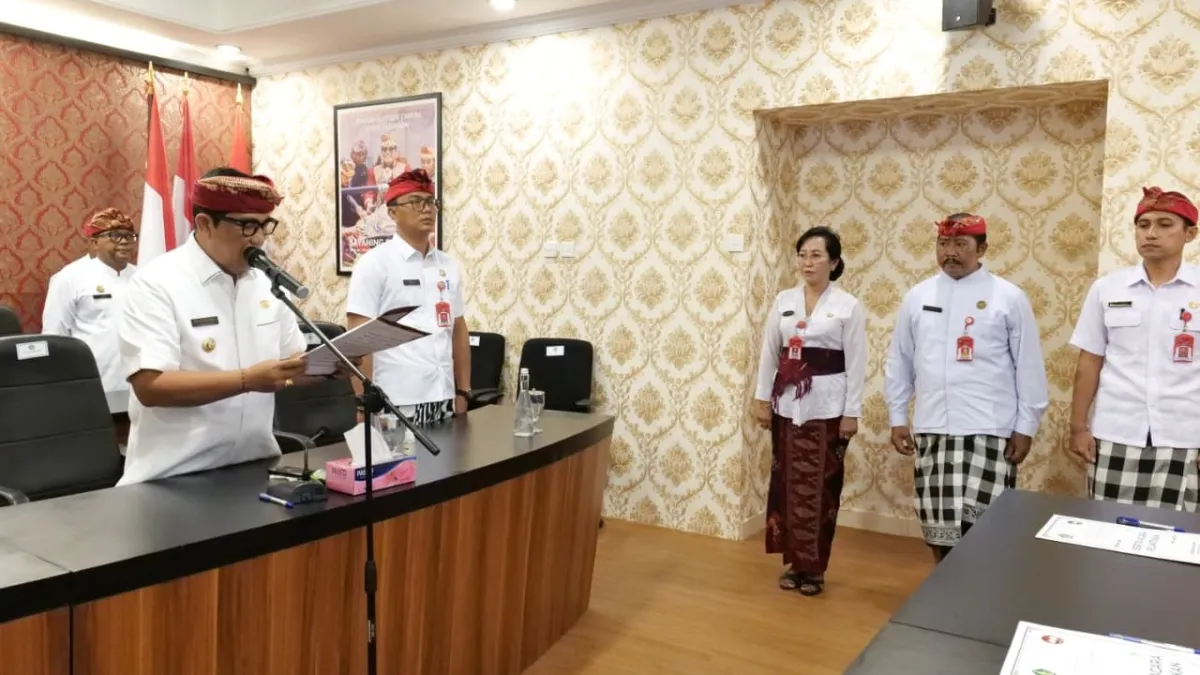 Pemkab Tabanan Tunggu Rekomendasi BKN untuk Isi Jabatan Eselon II