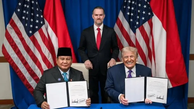 Indonesia dan AS Sepakati Tarif Ekspor dan Komitmen Pembelian Senilai USD 33 Miliar