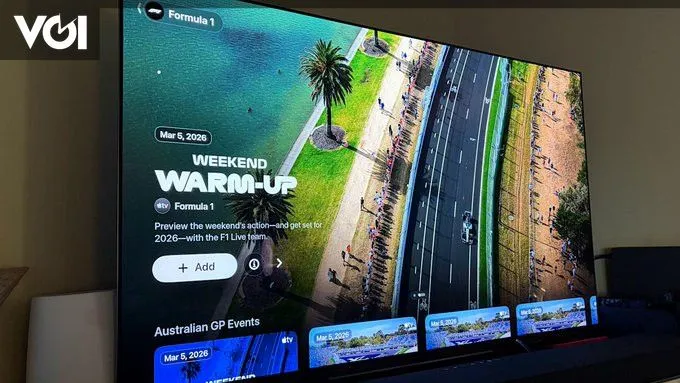 Kanal Formula 1 Permanen Hadir di Apple TV Menjelang Musim 2026