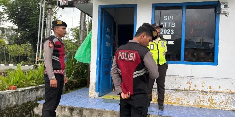 Polresta Bulungan Gelar Patroli Rutin di Pengadilan Negeri untuk Jamin Keamanan