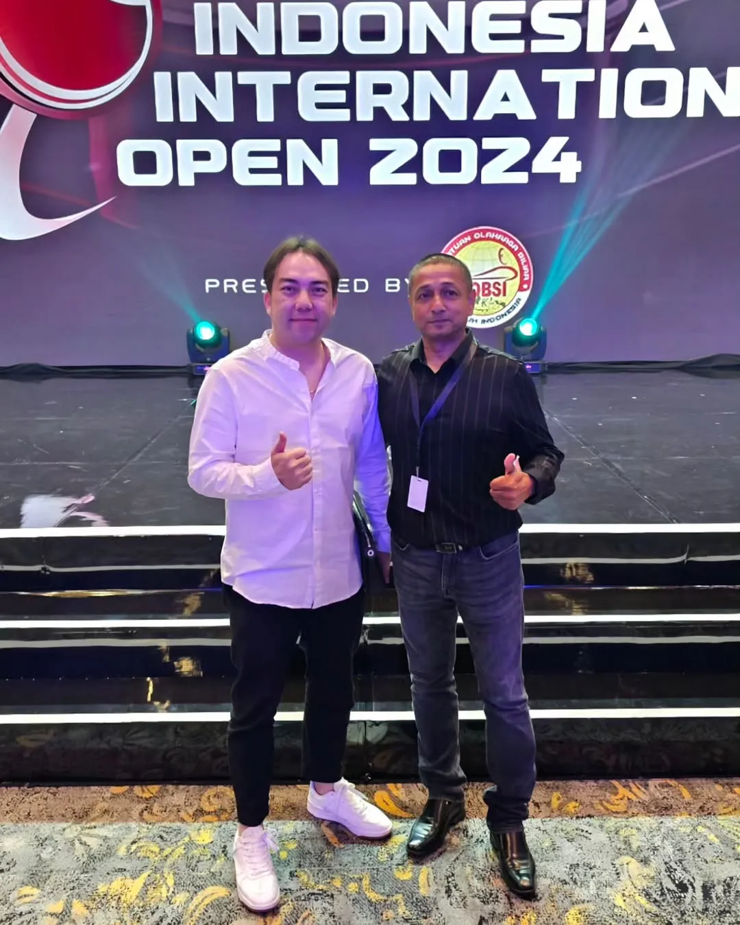 Hendra Carabao Dukung Atlet Biliar Indonesia Melalui Diplomasi Global