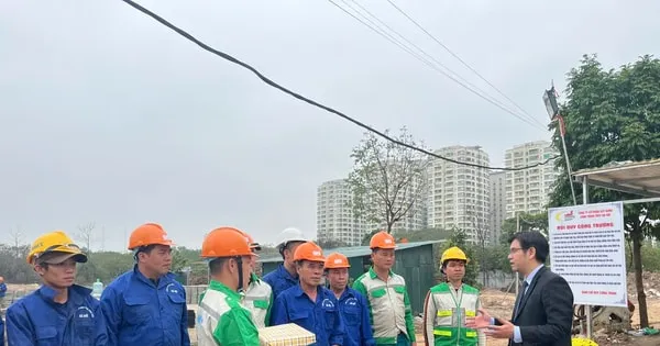 Ketua Serikat Buruh Kota Apresiasi Pekerja Konstruksi Selama Liburan Tet