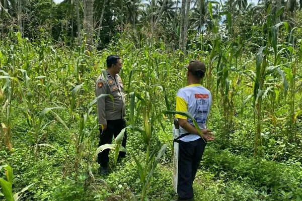 Polres Minut Dukung Ketahanan Pangan Melalui Sinergi dengan Masyarakat