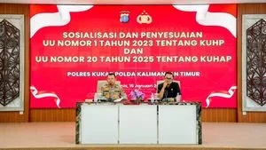 Polres Kukar Sosialisasikan Regulasi KUHP dan KUHAP Baru untuk Peningkatan Penegakan Hukum