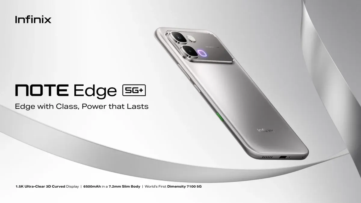 Infinix NOTE Edge Resmi Diluncurkan di Indonesia dengan Desain Tipis dan Baterai Besar