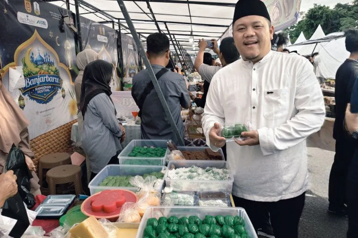 DPRD Banjarbaru Dukung Pasar Ramadhan dengan 170 Stan UMKM Gratis