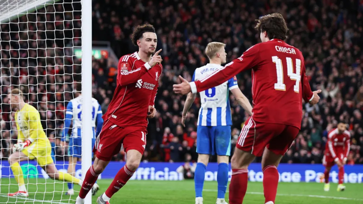 Liverpool Melaju ke Babak Lima Piala FA Usai Kalahkan Brighton 3-0