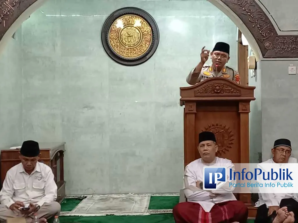 Kapolsek Gamping Ajak Warga Tingkatkan Kewaspadaan Selama Ramadan