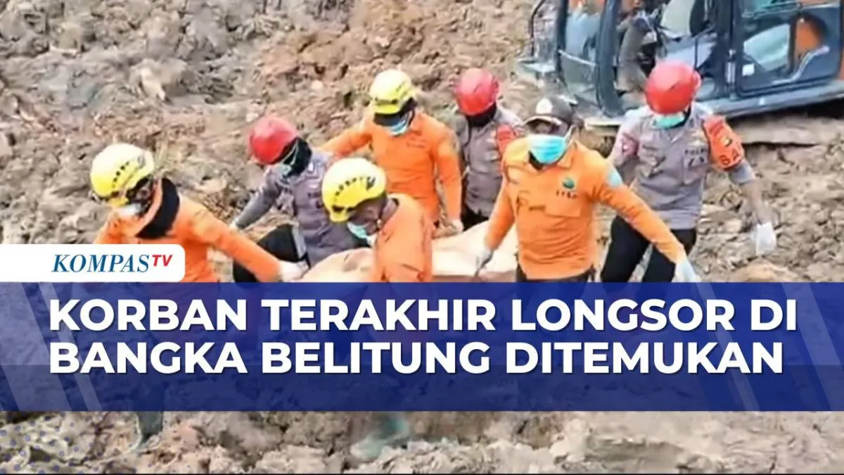 Operasi SAR Longsor Tambang Pondi Resmi Ditutup Setelah Temukan Korban Terakhir