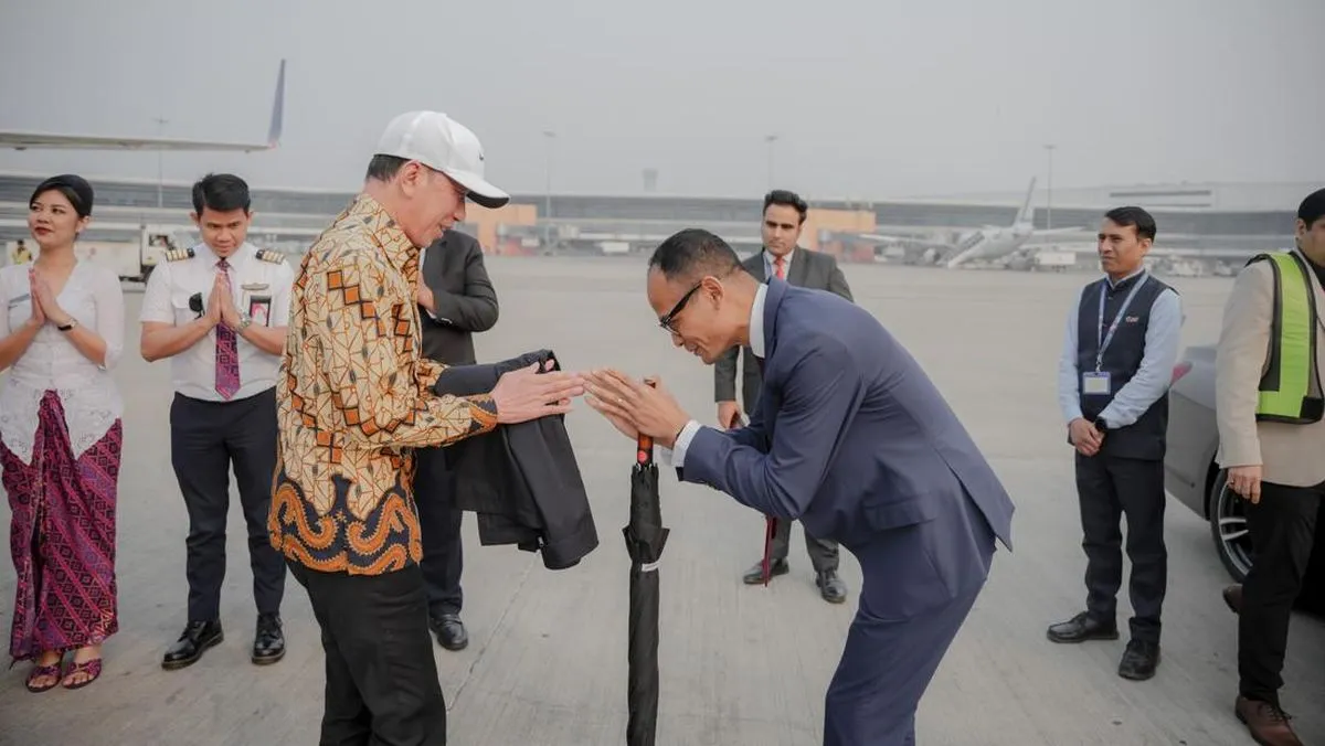 Jokowi Hadiri Forum Ekonomi Baru Bloomberg di India