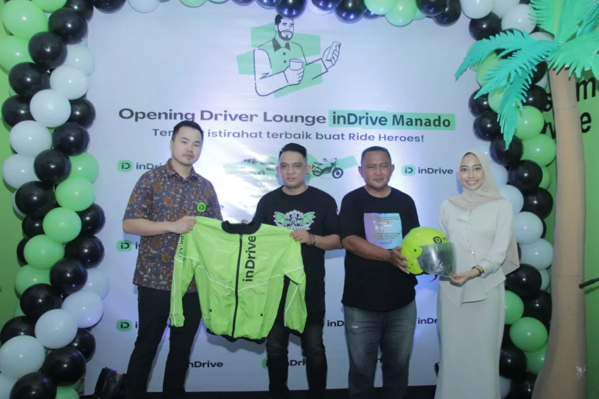 inDrive Luncurkan Driver Lounge Pertama di Manado untuk Dukung Pengemudi