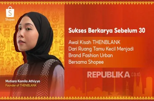 THENBLANK: Dari Ruang Tamu Kecil Menjadi Brand Fashion Urban Melalui Shopee
