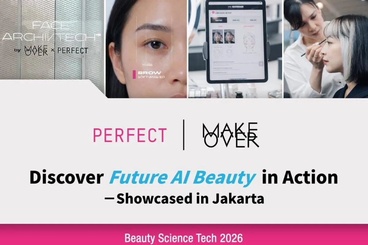 Perfect Corp. dan Make Over Luncurkan Teknologi Personalisasi Kecantikan Berbasis AI di BST 2026