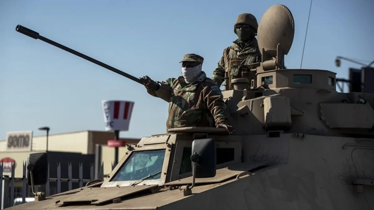 Pengerahan Tentara untuk Atasi Kejahatan di Afrika Selatan Ditentang
