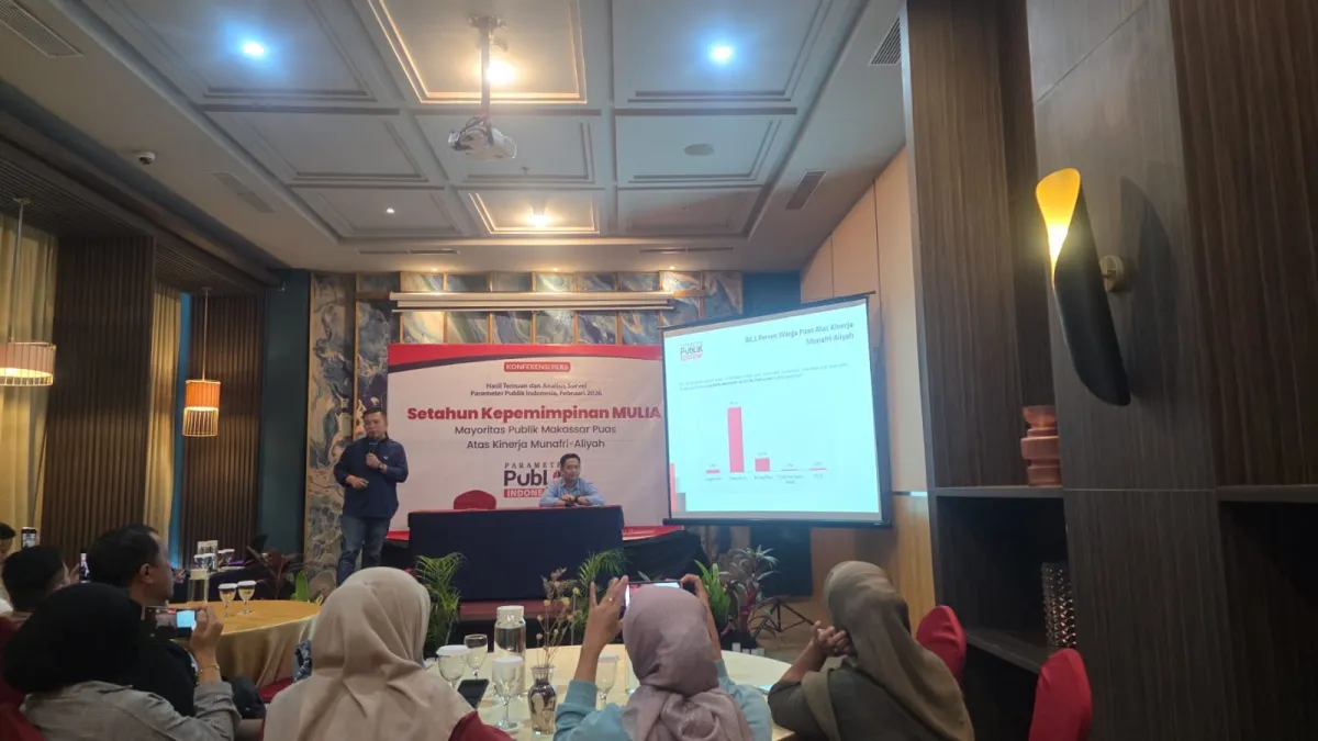 Kepuasan Warga Makassar Capai 80,1% di Tahun Pertama Kepemimpinan Appi–Aliyah