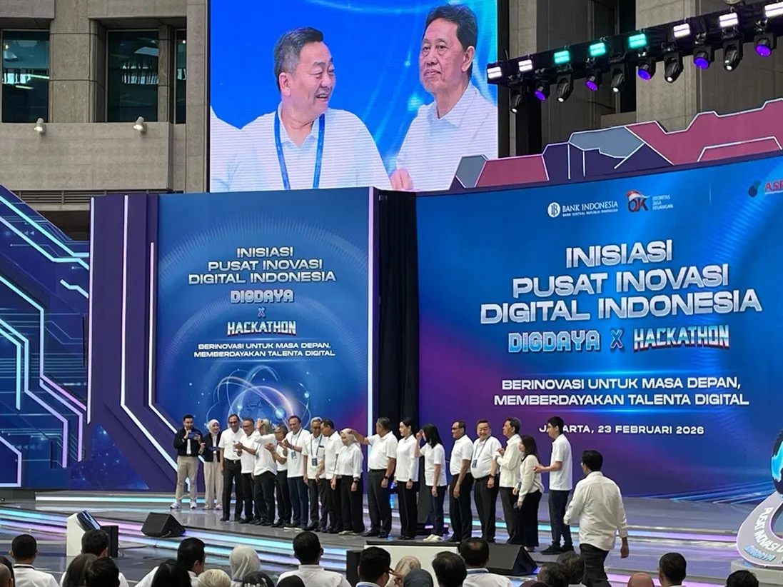 Peluncuran Pusat Inovasi Digital Indonesia oleh BI dan OJK